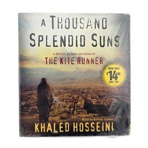 Khaled‎ Hosseini A Thousand Splendid Suns Audiobook 5 CD Set New Sealed